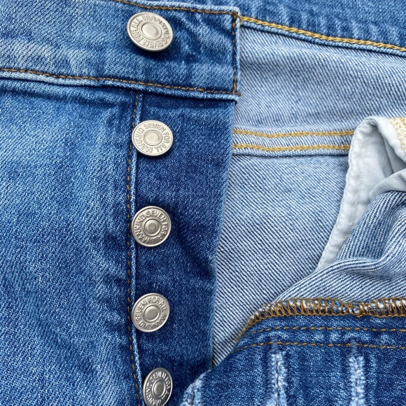 7 for all Mankind size 30 Edie waist hem jean - Picture 5 of 16